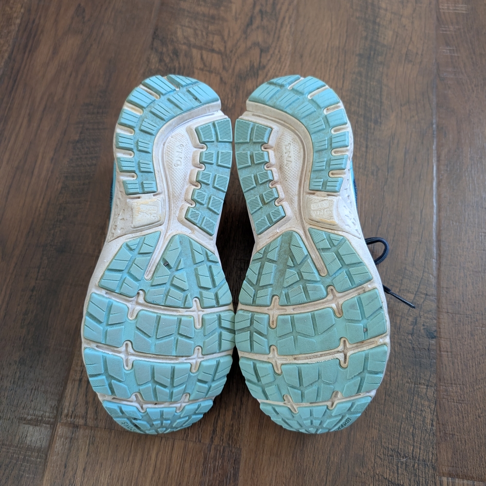 Brooks Women's Ghost 11 Running Shoes Women's Navy and Teal US 9.5M - Picture 6 of 7